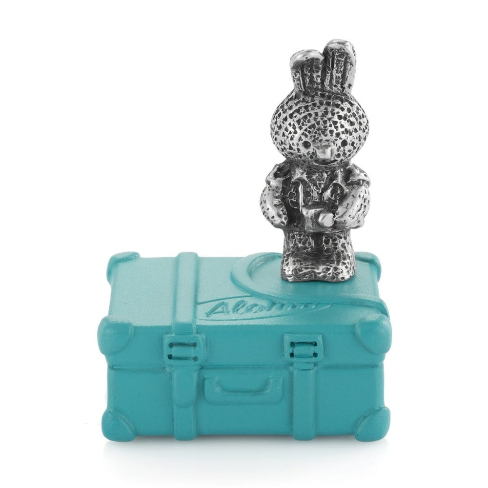 Royal Selangor Bunnies Blue Hawaii Pewter Music Box