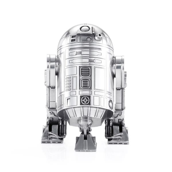 Royal Selangor Star Wars R2-D2 Droid Canister Pewter Statue