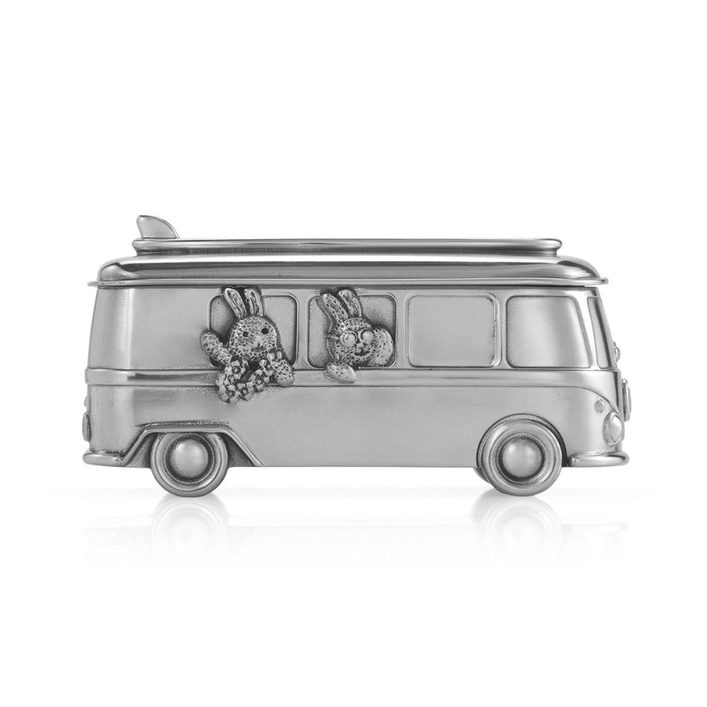 Royal Selangor Bunnies Kombi Surfie Pewter Van Container