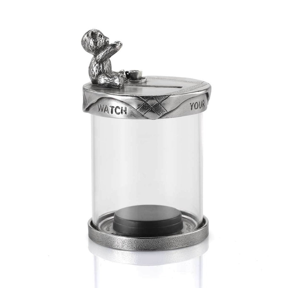 Royal Selangor Watch and Grow Pewter Money Box