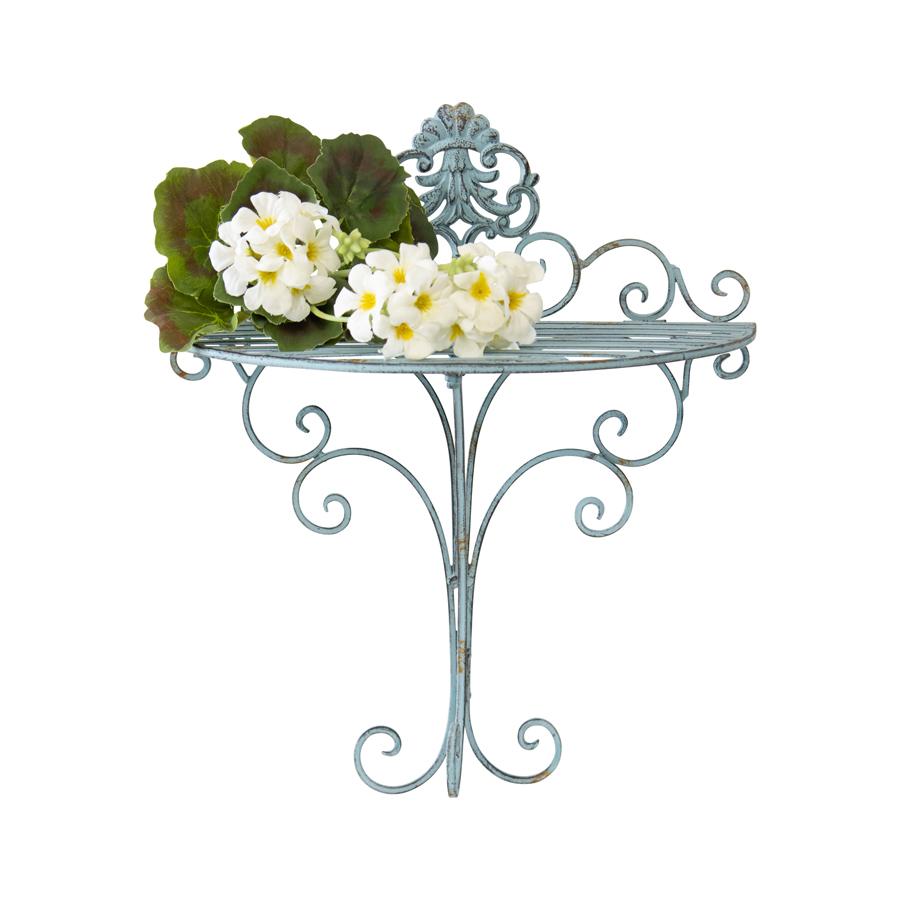 Ornate French Garden Wall Shelf