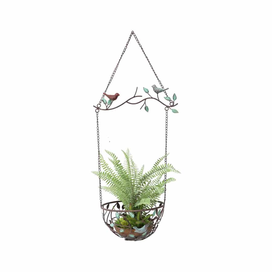 Bird Nest Hanging Planter Bowl