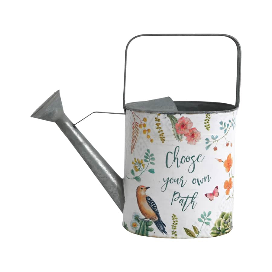 Birds & Butterflies Garden Watering Can