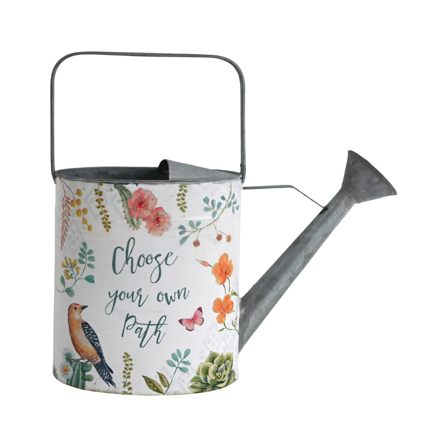 Birds & Butterflies Garden Watering Can