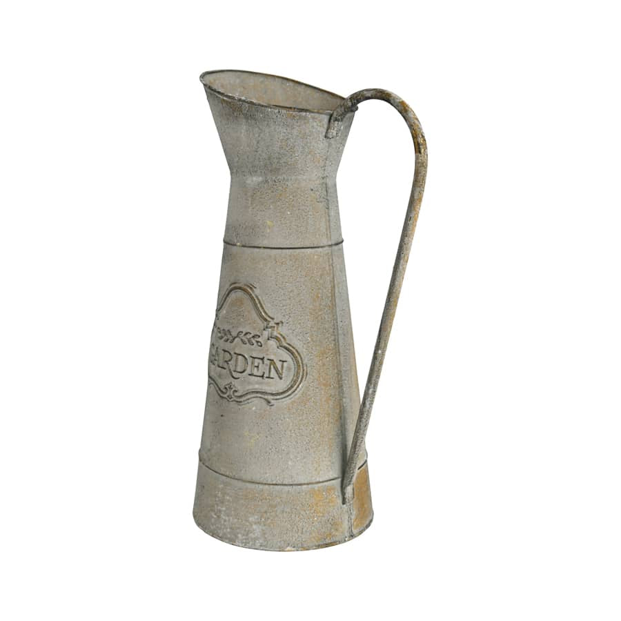 Rustic Garden Jug - Distressed Taupe