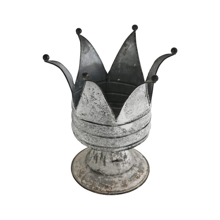 Pillar Crown Ornament Pot Planter