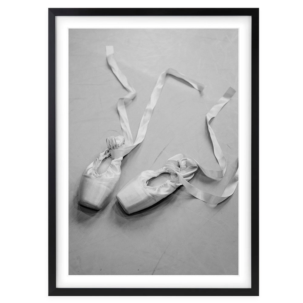 Ballet Slippers Large 105cm x 81cm Framed A1 Art Print