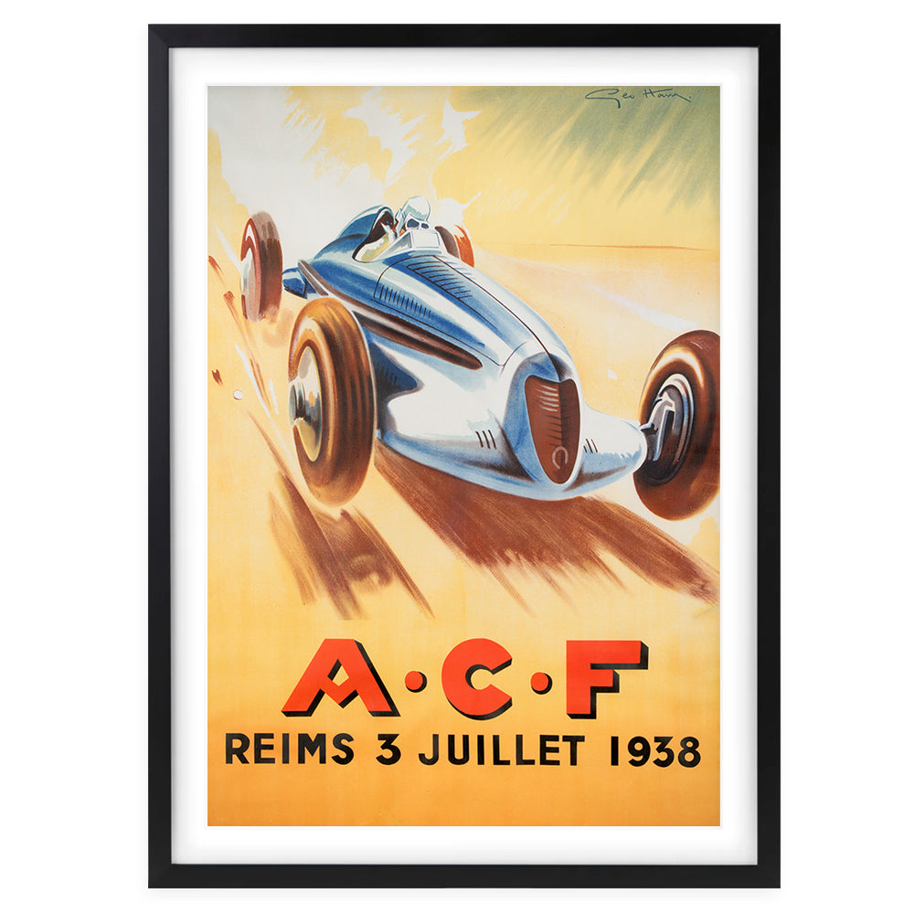 ACF 1938 Large 105cm x 81cm Framed A1 Art Print