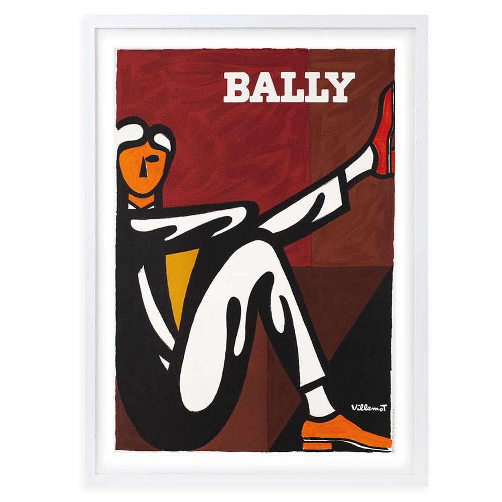 Bally Large 105cm x 81cm Framed A1 Art Print