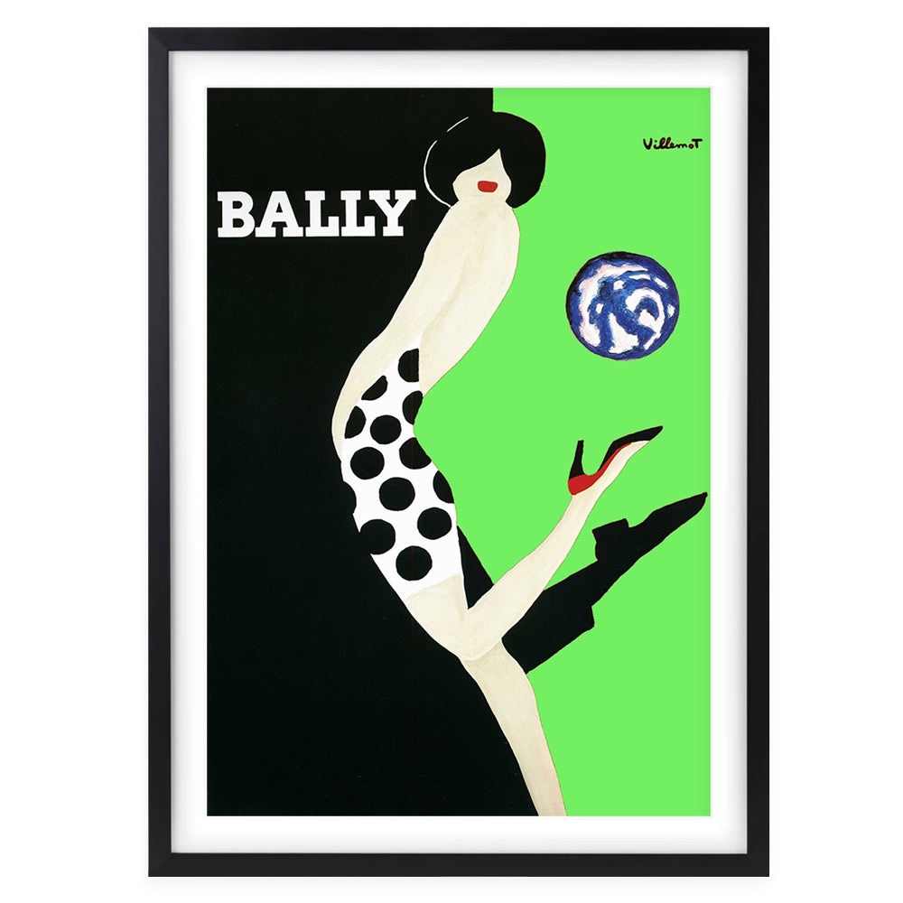 Bally 13 Large 105cm x 81cm Framed A1 Art Print