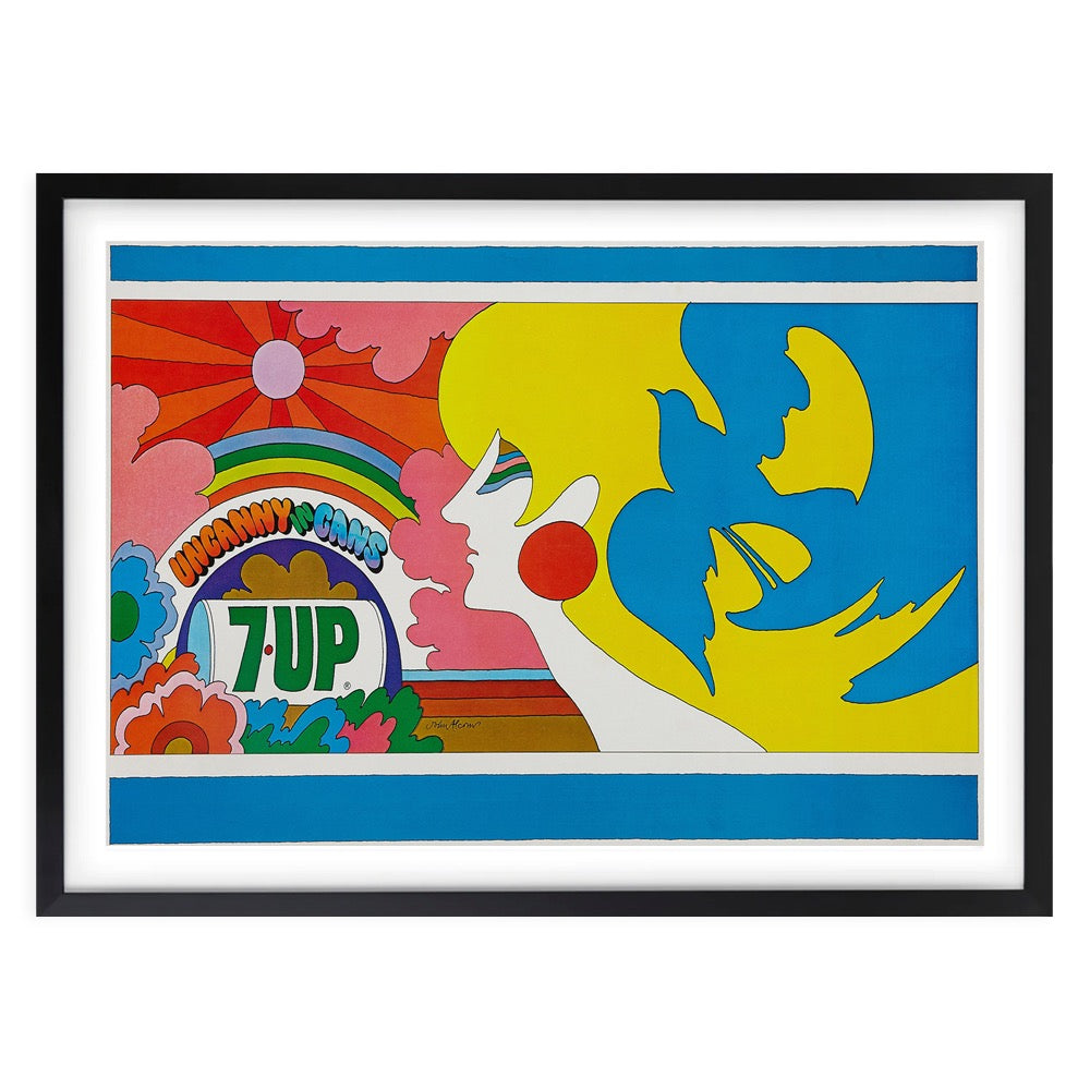 7 Up 1969 Large 105cm x 81cm Framed A1 Art Print