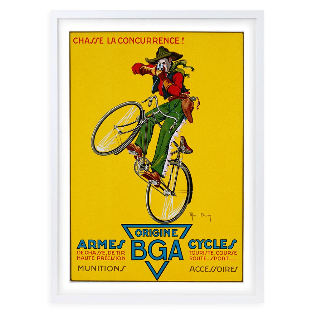 BGA Origine Large 105cm x 81cm Framed A1 Art Print