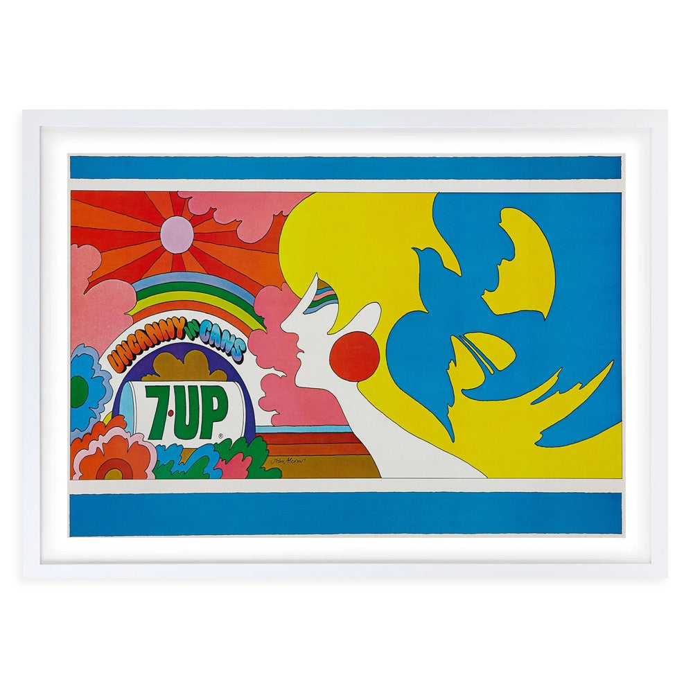 7 Up 1969 Large 105cm x 81cm Framed A1 Art Print