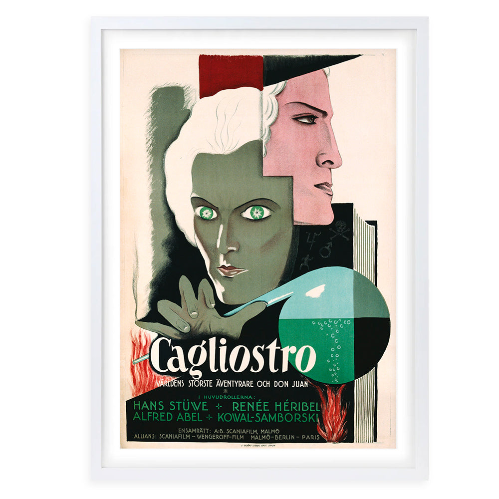 Cagliostro Large 105cm x 81cm Framed A1 Art Print