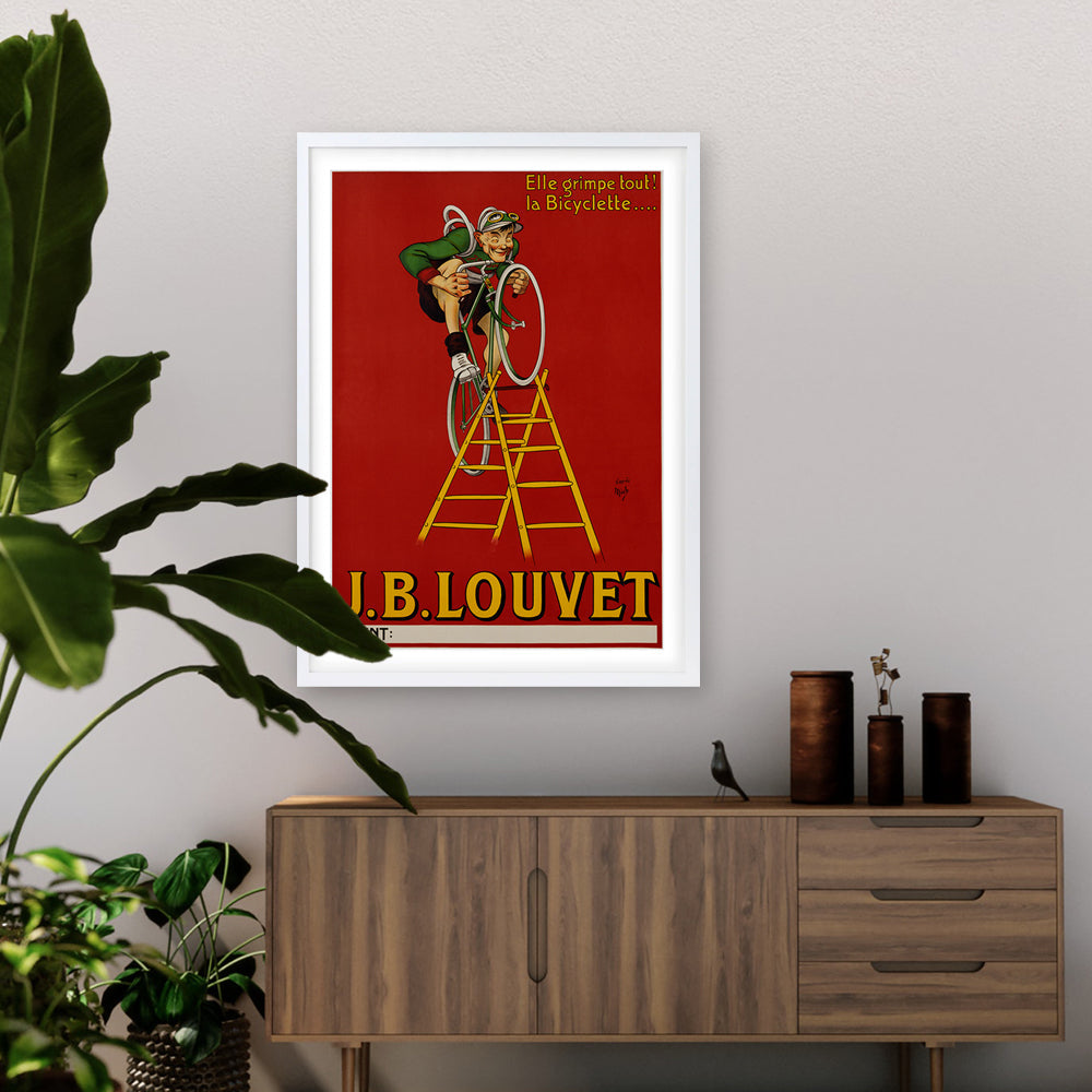 Brides Des Bains Large 105cm x 81cm Framed A1 Art Print