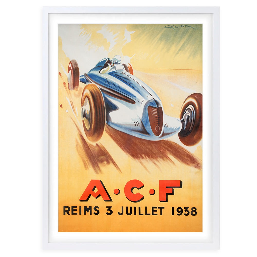 ACF 1938 Large 105cm x 81cm Framed A1 Art Print