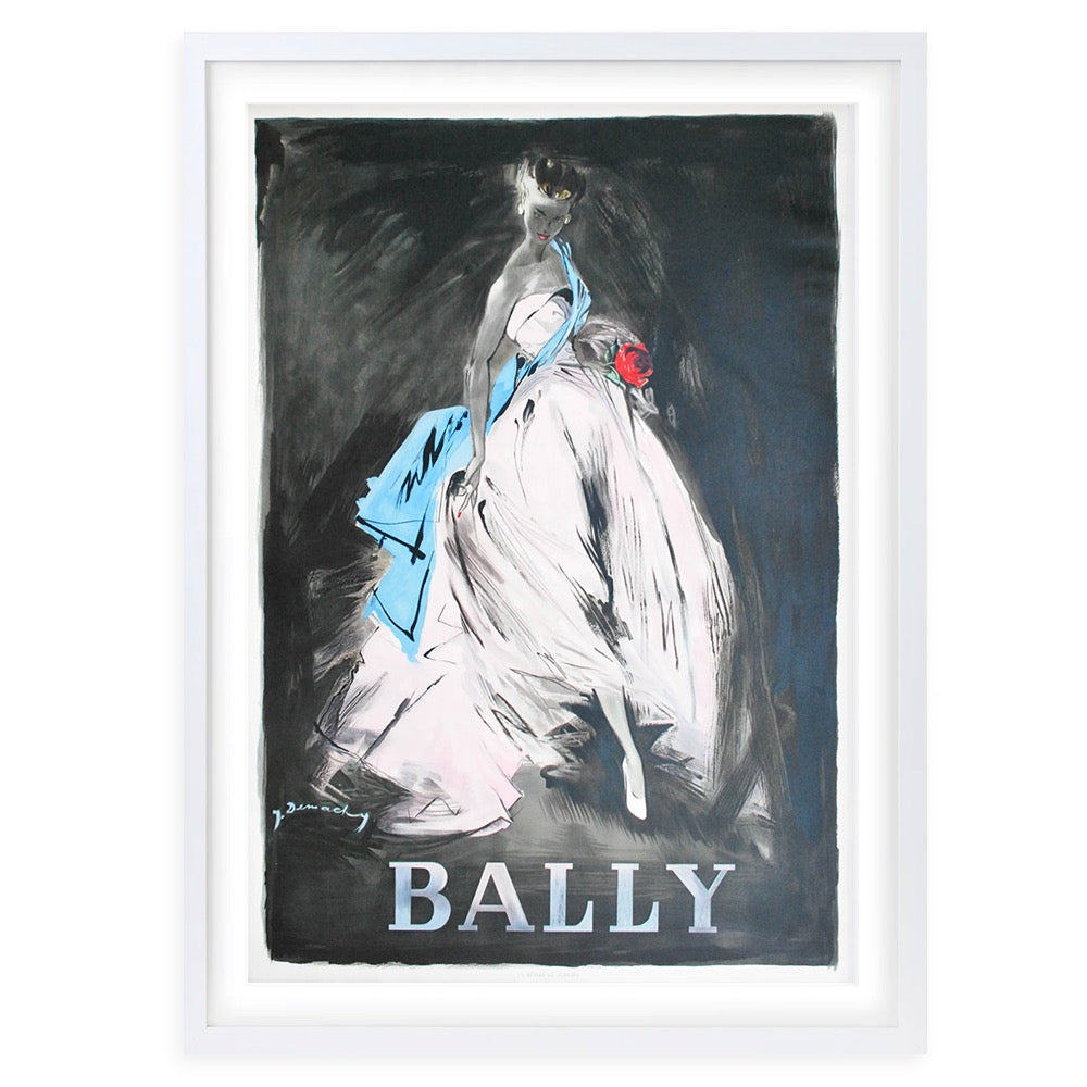 Bally 11 Large 105cm x 81cm Framed A1 Art Print