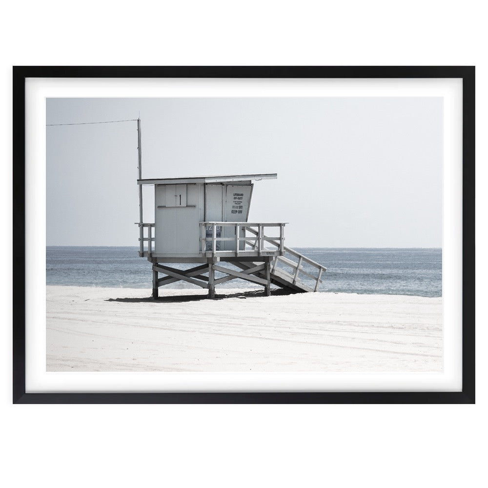 Beach Patrol Large 105cm x 81cm Framed A1 Art Print