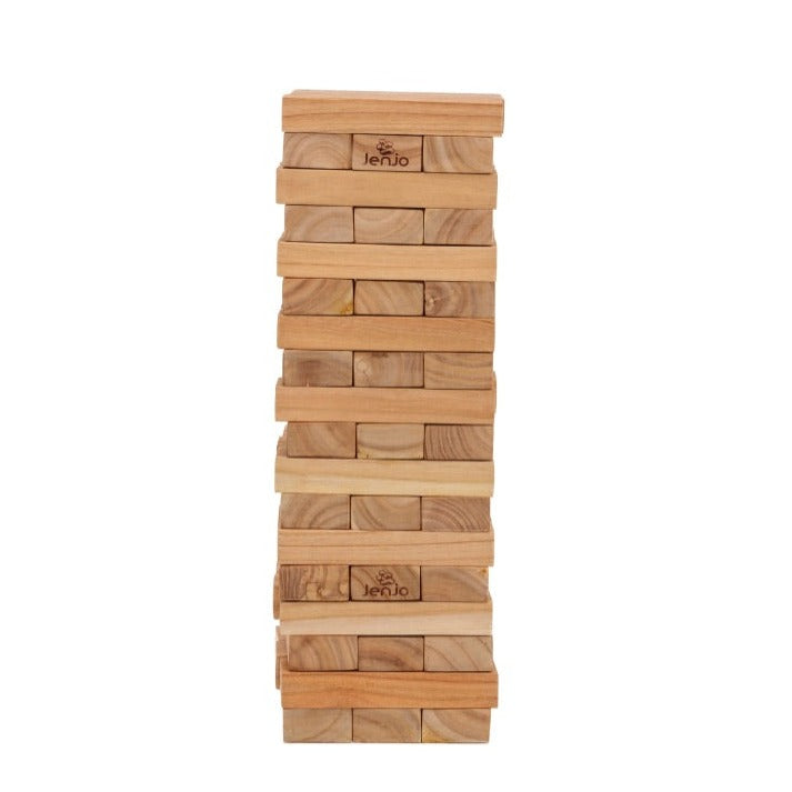 Giant Jenga Wooden Block Outdoor Game 54 Pieces - 63cm