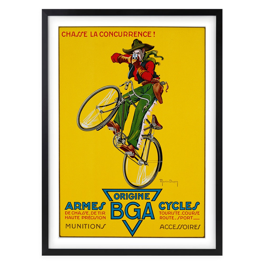 BGA Origine Large 105cm x 81cm Framed A1 Art Print