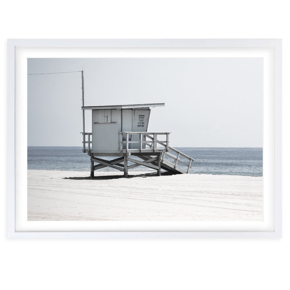 Beach Patrol Large 105cm x 81cm Framed A1 Art Print