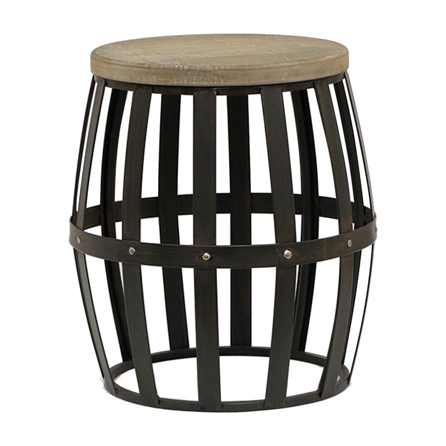 Industro Chic Barrel Stool