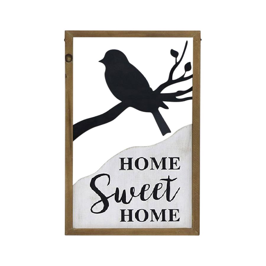 Home Sweet Home Bird Framed  Wall Decor