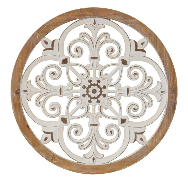 Framed Circolo Moulded Wall Decor 60cms