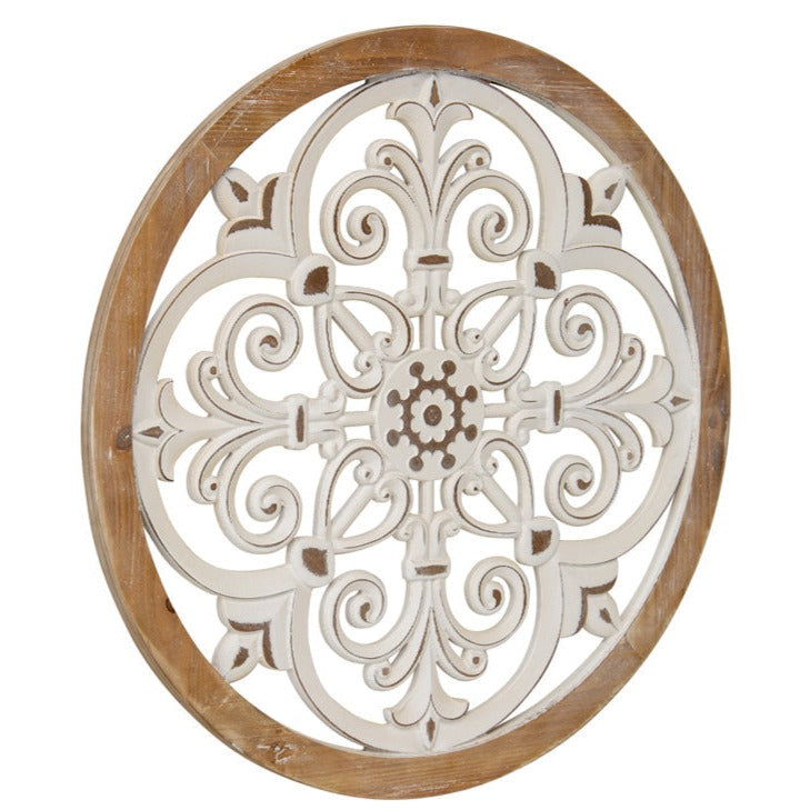 Framed Circolo Moulded Wall Decor 60cms