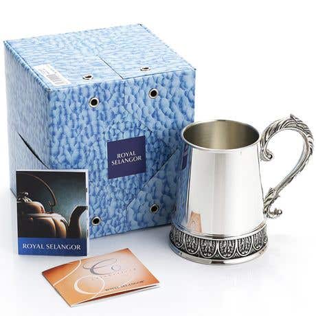 Royal Selangor Celebration Leaves Pewter Tankard