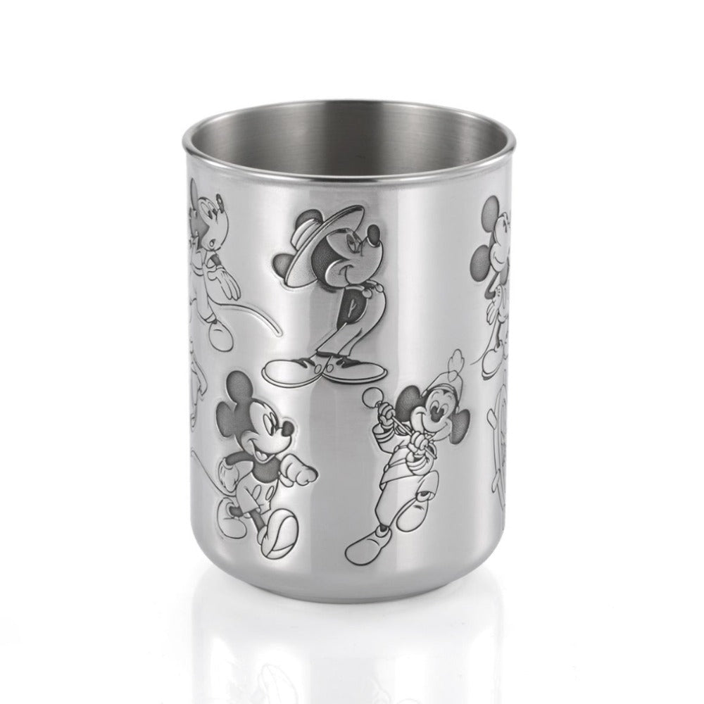 Royal Selangor Mickey Through The Ages Pewter Tumbler