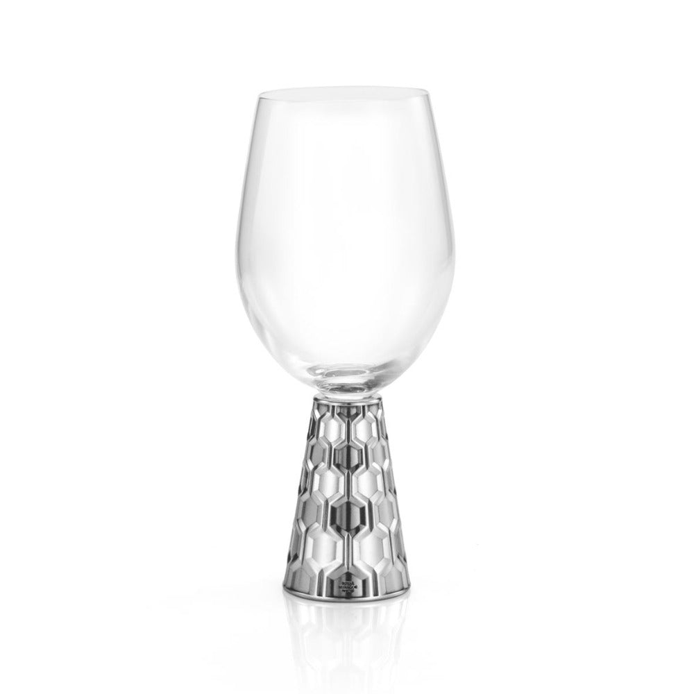 Royal Selangor Hexagon Beverage Pewter Glass Pair