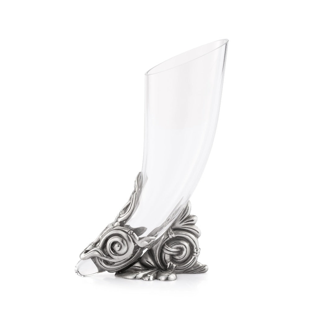 Royal Selangor Lewis Pewter Stand Drinking Horn