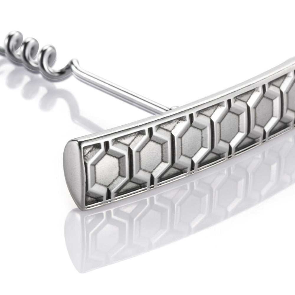 Royal Selangor Hexagon Bar Pewter Corkscrew