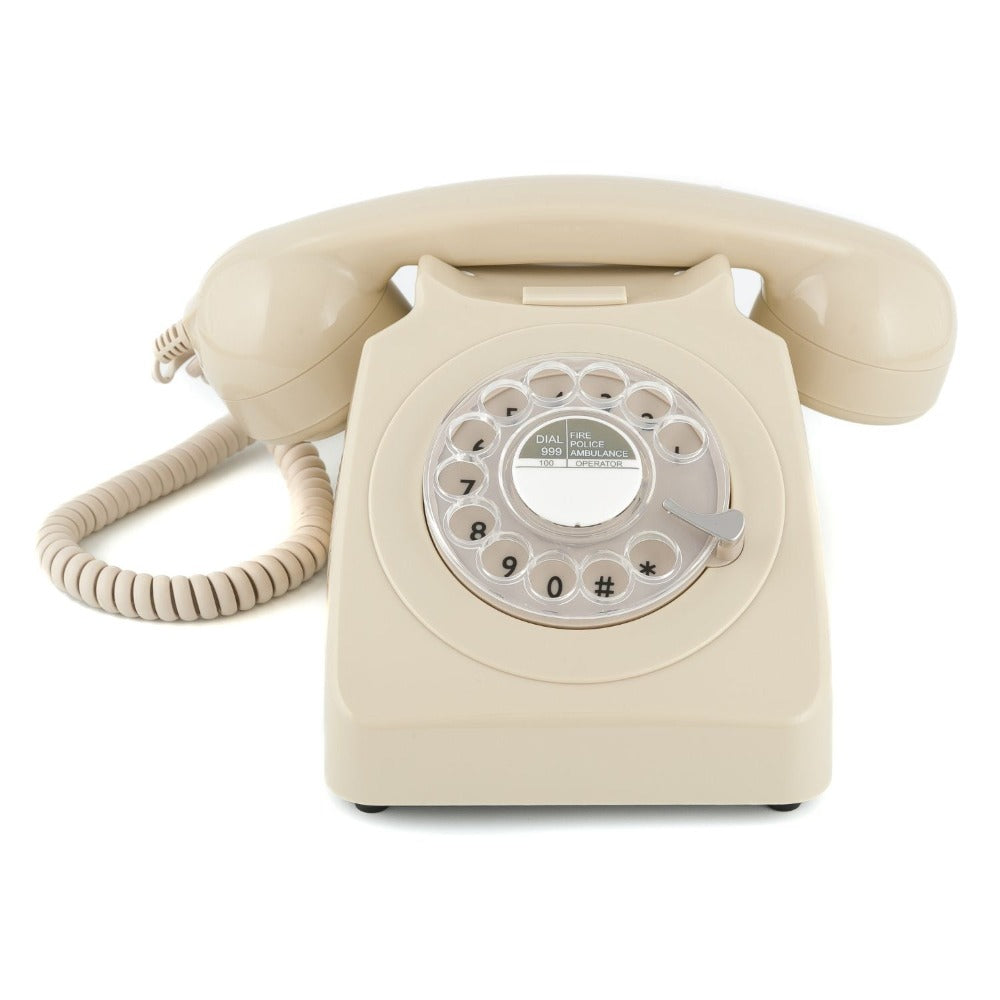 GPO Retro 746 Rotary Telephone - Ivory