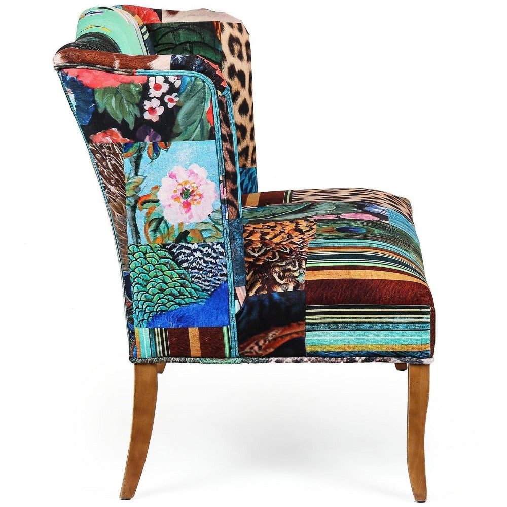 Velvet Bird Love 2 Seater Sofa