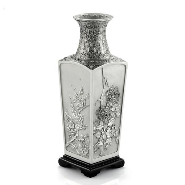 Royal Selangor Four Seasons Pewter Vase