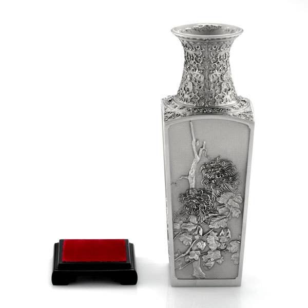 Royal Selangor Four Seasons Pewter Vase