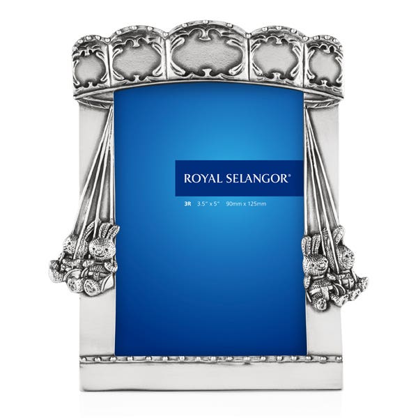 Royal Selangor Chair-o-Planes Carousel Pewter Photo Frame