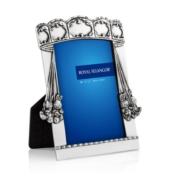 Royal Selangor Chair-o-Planes Carousel Pewter Photo Frame