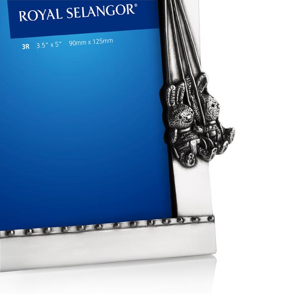 Royal Selangor Chair-o-Planes Carousel Pewter Photo Frame