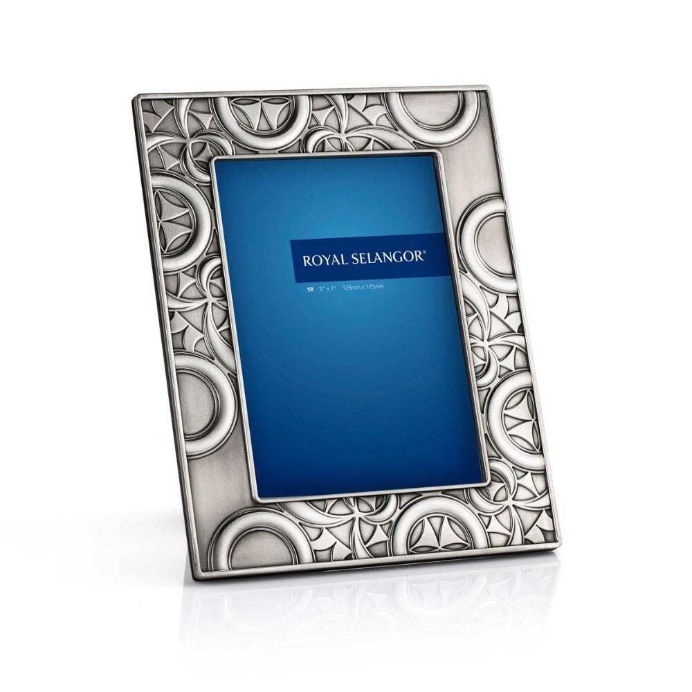 Royal Selangor British Museum Circles Pewter Photo Frame