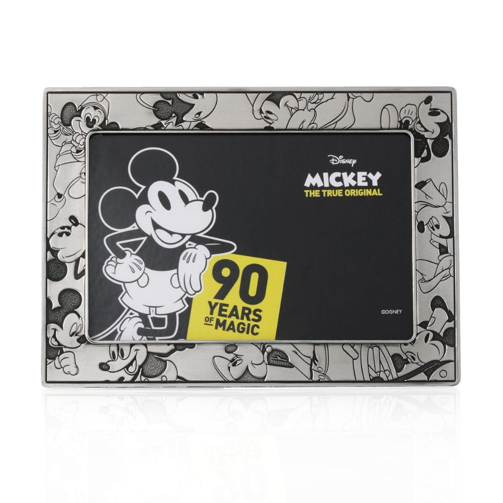 Royal Selangor Mickey Through The Ages Pewter Photo Frame