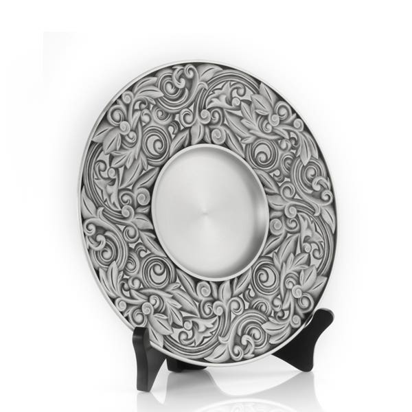 Royal Selangor Isthmus Broad-Rimmed Pewter Decorative Plate