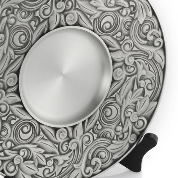 Royal Selangor Isthmus Broad-Rimmed Pewter Decorative Plate