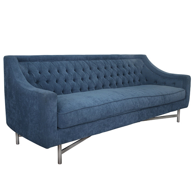 Modern Upholstered Three-Seater Sofa