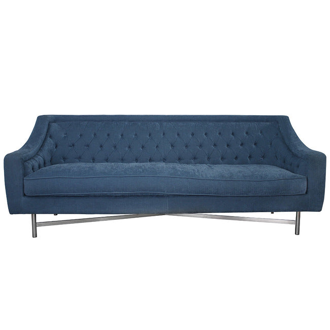 Modern Upholstered Three-Seater Sofa