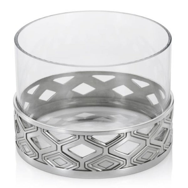 Royal Selangor Diamond Motif Pewter Nut Bowl