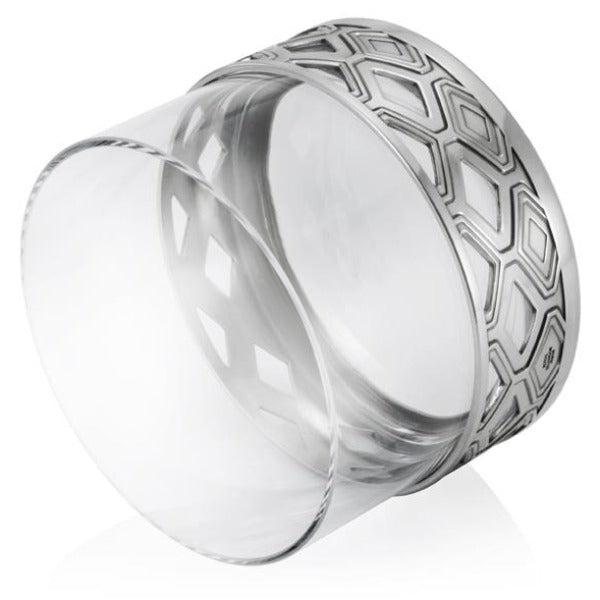 Royal Selangor Diamond Motif Pewter Nut Bowl