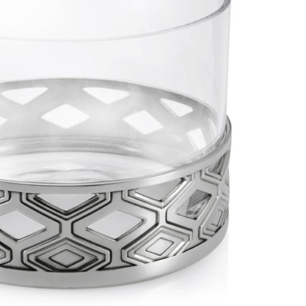 Royal Selangor Diamond Motif Pewter Nut Bowl